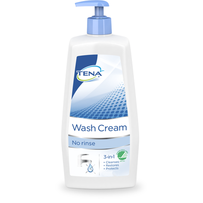 TENA Wash Cream - 5 flesjes van 500 ml TENA Wash Cream - 5 flesjes van 500 ml