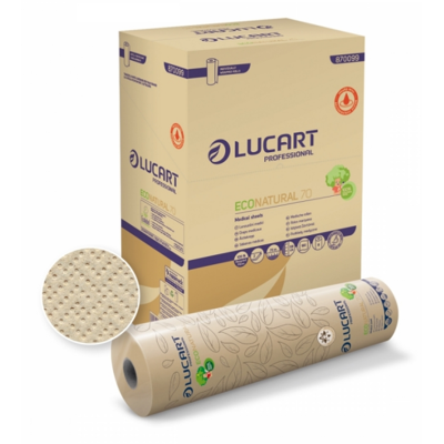 Gohy EcoNatural papieren onderzoekslakens - 59 cm x 70 m - Voorgesneden 38 cm - 6 rollen Gohy EcoNatural papieren onderzoekslakens - 59 cm x 70 m - Voorgesneden 38 cm - 6 rollen