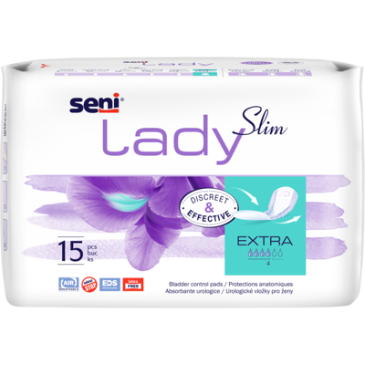 Seni Lady Slim Extra - 24 pakken van 15 stuks Seni Lady Slim Extra - 24 pakken van 15 stuks