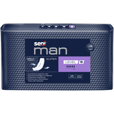 Seni Man Super Level 5 - 18 pakken van 15 stuks Seni Man Super Level 5 - 18 pakken van 15 stuks