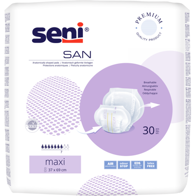 Seni San Maxi - 3 pakken van 30 stuks Seni San Maxi - 3 pakken van 30 stuks