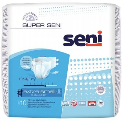 Seni Super XS - 12 pakken van 10 stuks Seni Super XS - 12 pakken van 10 stuks