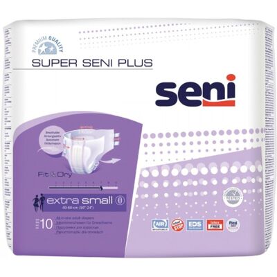 Seni Super Plus XS - 24 pakken van 10 stuks Seni Super Plus XS - 24 pakken van 10 stuks