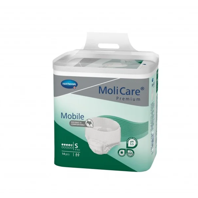 Hartmann Molicare Mobile 5 druppels Small - 4 pakken van 14 stuks Hartmann Molicare Mobile 5 druppels Small - 4 pakken van 14 stuks