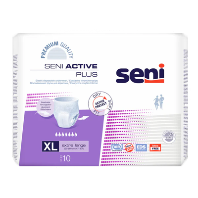 Seni Active Plus XL - 8 pakken van 10 stuks Seni Active Plus XL - 8 pakken van 10 stuks