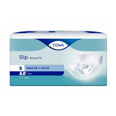 Tena Slip Active Fit Plus Small - 3 pakken van 30 stuks Tena Slip Active Fit Plus Small - 3 pakken van 30 stuks