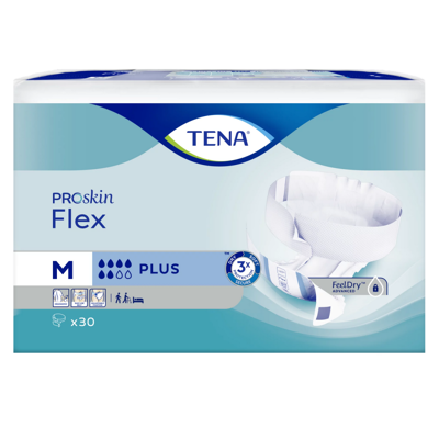 Tena Proskin Flex Plus Medium - 6 pakken van 30 stuks Tena Proskin Flex Plus Medium - 6 pakken van 30 stuks