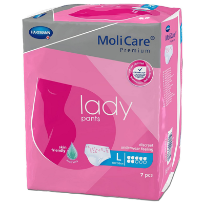 Hartmann Molicare Premium Lady Pants 7 druppels Large - 4 pakken van 7 stuks Hartmann Molicare Premium Lady Pants 7 druppels Large - 4 pakken van 7 stuks