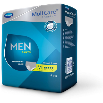 Hartmann Molicare Premium Men Pants 5 druppels Medium - 4 pakken van 8 stuks Hartmann Molicare Premium Men Pants 5 druppels Medium - 4 pakken van 8 stuks