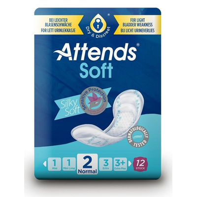 Attends Soft 2 Normal - 8 pakken van 12 stuks Attends Soft 2 Normal - 8 pakken van 12 stuks