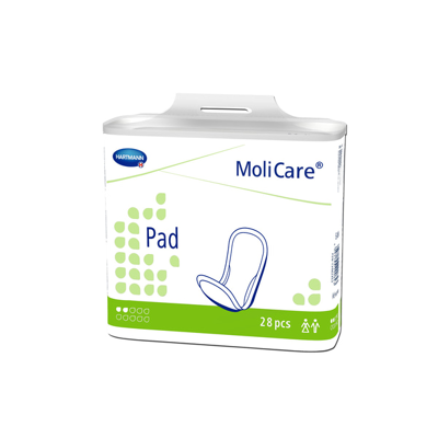 Hartmann Molicare Pad 2 druppels - 12 pakken van 28 stuks Hartmann Molicare Pad 2 druppels - 12 pakken van 28 stuks