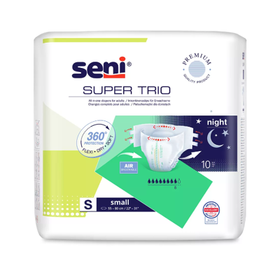 Seni Super Trio Small - 16 pakken van 10 stuks Seni Super Trio Small - 16 pakken van 10 stuks
