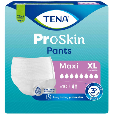 Tena Proskin Pants Maxi XL - 12 pakken van 10 stuks Tena Proskin Pants Maxi XL - 12 pakken van 10 stuks