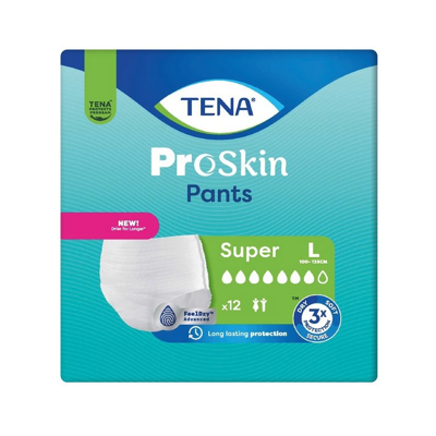 Tena Proskin Pants Super Large - 4 pakken van 12 stuks Tena Proskin Pants Super Large - 4 pakken van 12 stuks
