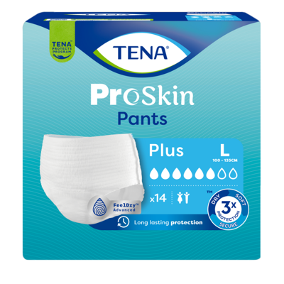 Tena Proskin Pants Plus Large - 4 pakken van 14 stuks Tena Proskin Pants Plus Large - 4 pakken van 14 stuks