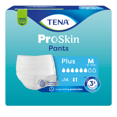 Tena Proskin Pants Plus Medium - 4 pakken van 14 stuks Tena Proskin Pants Plus Medium - 4 pakken van 14 stuks