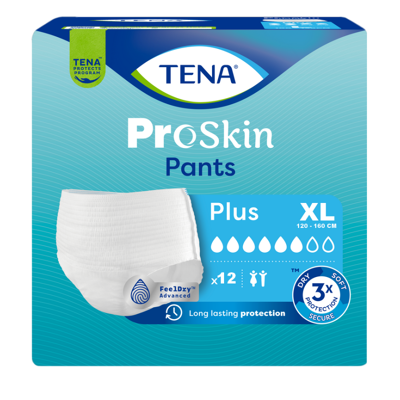 Tena XL Incontinentiebroekjes - Hoge Taille, Zacht, Ademend - 48 stuks Tena XL Incontinentiebroekjes - Hoge Taille, Zacht, Ademend - 48 stuks