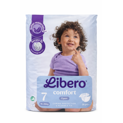 Libero Comfort 7 - 4 pakken van 26 stuks Libero Comfort 7 - 4 pakken van 26 stuks