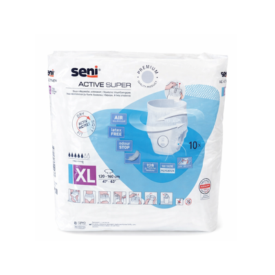 Seni Active Super XL - 8 pakken van 10 stuks Seni Active Super XL - 8 pakken van 10 stuks