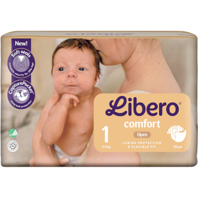 Libero Comfort 1 - 4 pakken van 24 stuks Libero Comfort 1 - 4 pakken van 24 stuks