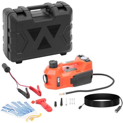 MSW Elektrische autokrik - 12 V - 5 t - wielwisselset - multifunctioneel 10062543 MSW Elektrische autokrik - 12 V - 5 t - wielwisselset - multifunctioneel 10062543