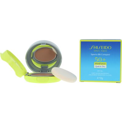 Shiseido Expert Sun Sports Bb Compact Spf50+ #donker 12 gr One Size Shiseido Expert Sun Sports Bb Compact Spf50+ #donker 12 gr One Size