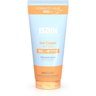 Isdin SPF 50+ Verfrissende Zonnebrandgel - Solar Gel Cream voor Alle Huidtypes Isdin SPF 50+ Verfrissende Zonnebrandgel - Solar Gel Cream voor Alle Huidtypes