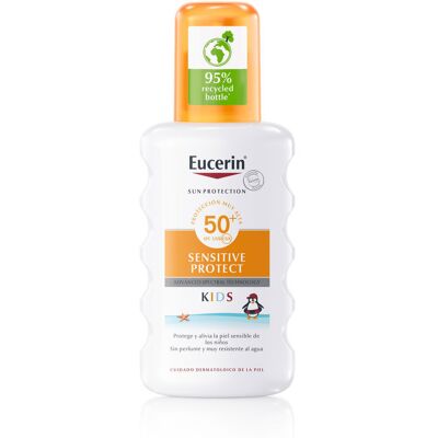Eucerin Kids Zonnebrand Spray SPF 50+ - Zonbescherming Eucerin Kids Zonnebrand Spray SPF 50+ - Zonbescherming