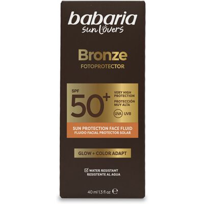 Babaria Sun Lovers Bronze Fluido Solar Facial Spf50+ 40 ml One Size Babaria Sun Lovers Bronze Fluido Solar Facial Spf50+ 40 ml One Size