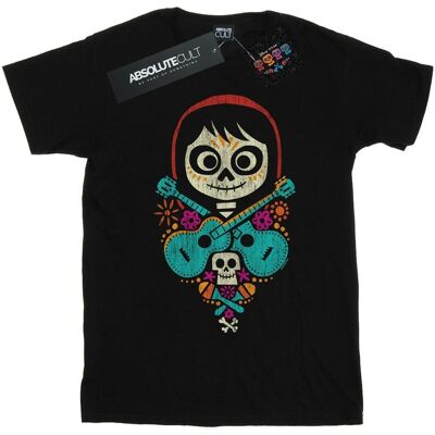 Disney Heren Coco Miguel Gekruiste Gitaren T-Shirt (Zwart) S Disney Heren Coco Miguel Gekruiste Gitaren T-Shirt (Zwart) S