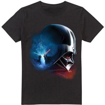 Star Wars Heren Obi Wan Kenobi Vader Poster T-Shirt (Zwart) XL Star Wars Heren Obi Wan Kenobi Vader Poster T-Shirt (Zwart) XL