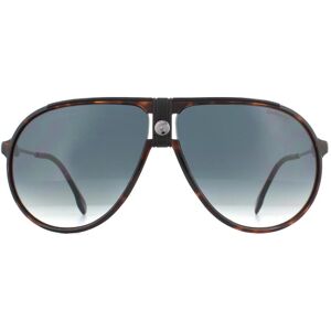 Carrera Aviator Mens Havana Green Gradient zonnebril One Size Carrera Aviator Mens Havana Green Gradient zonnebril One Size