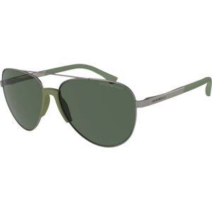 Emporio Armani Unisex Zonnebril 61/15/145 mm Metaal One Size Emporio Armani Unisex Zonnebril 61/15/145 mm Metaal One Size