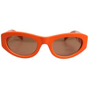 Dolce & Gabbana Zonnebril Oranje Acetaat One Size Dolce & Gabbana Zonnebril Oranje Acetaat One Size