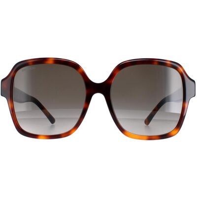 Jimmy Choo Rella/G/S 086/HA donker havana bruin gradiënt zonnebril One Size Jimmy Choo Rella/G/S 086/HA donker havana bruin gradiënt zonnebril One Size