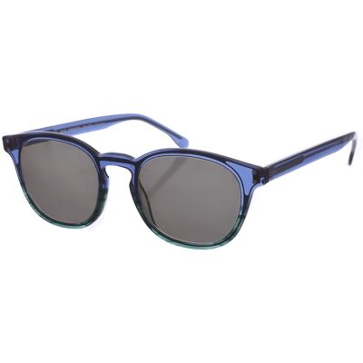 ZEN Z474 Unisex Vierkante Vorm Acetaat Zonnebril One Size ZEN Z474 Unisex Vierkante Vorm Acetaat Zonnebril One Size
