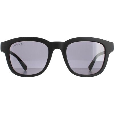 Lacoste zonnebril L966S 002 Mat Black Gray One Size Lacoste zonnebril L966S 002 Mat Black Gray One Size