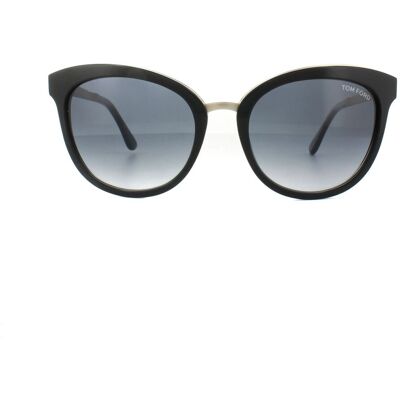 Tom Ford Zonnebril 0461 Emma 05 W Zwart Goud Blauw Verloop One Size Tom Ford Zonnebril 0461 Emma 05 W Zwart Goud Blauw Verloop One Size