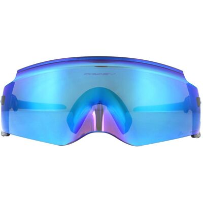Oakley Wrap Heren Polished Zwart Prizm Sapphire Zonnebril One Size Oakley Wrap Heren Polished Zwart Prizm Sapphire Zonnebril One Size