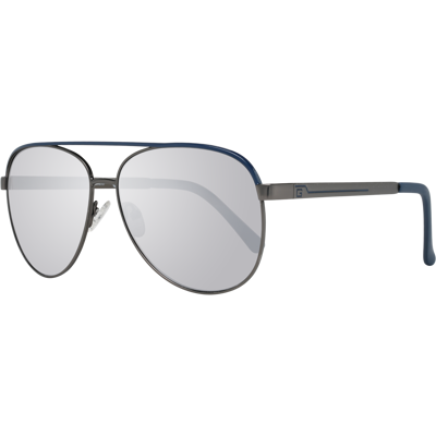 Guess GF0172 08C gunmetal grijs gespiegelde zonnebril One Size Guess GF0172 08C gunmetal grijs gespiegelde zonnebril One Size