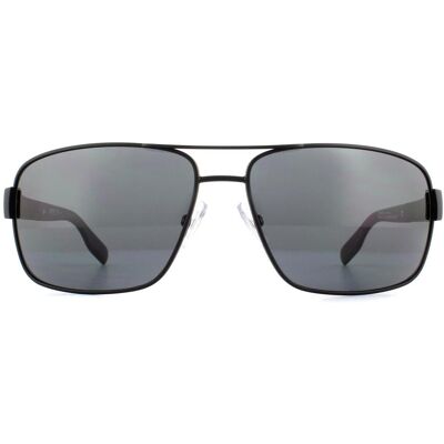 Hugo Boss Baas Zonnebril 0521 003 Ah Mat Zwart Grijs Gepolariseerd One Size Hugo Boss Baas Zonnebril 0521 003 Ah Mat Zwart Grijs Gepolariseerd One Size