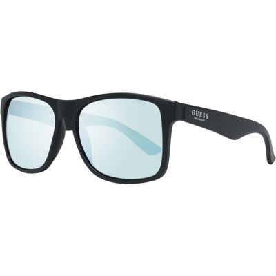 Guess GF0203 02X zwart blauw gespiegelde zonnebril One Size Guess GF0203 02X zwart blauw gespiegelde zonnebril One Size