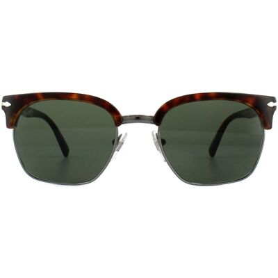 PERSOL Zonnebril PO3199S 24/31 HAVANA GROEN One Size PERSOL Zonnebril PO3199S 24/31 HAVANA GROEN One Size