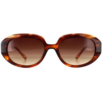 Ted Baker TB1689 Penny 104 bruin hoorn bruin gradiënt zonnebril One Size Ted Baker TB1689 Penny 104 bruin hoorn bruin gradiënt zonnebril One Size