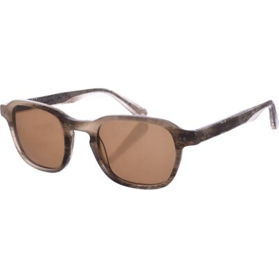 ZEN Unisex Z515 Vierkante Vorm Acetaat Zonnebril One Size ZEN Unisex Z515 Vierkante Vorm Acetaat Zonnebril One Size