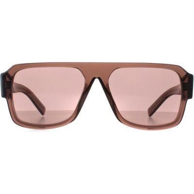 Prada PR22YS 17O60B transparant bruin lichtbruine zonnebril One Size Prada PR22YS 17O60B transparant bruin lichtbruine zonnebril One Size