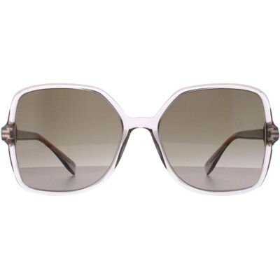 Marc Jacobs Vierkant Dames Grijs Beige Bruin Kleurverloop MJ 1105/S One Size Marc Jacobs Vierkant Dames Grijs Beige Bruin Kleurverloop MJ 1105/S One Size