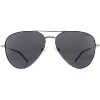 HUGO Door HUGO BOSS Zonnebril HG 1059/S KJ1 IR DONKER RUTHENIUM GRIJS One Size HUGO Door HUGO BOSS Zonnebril HG 1059/S KJ1 IR DONKER RUTHENIUM GRIJS One Size