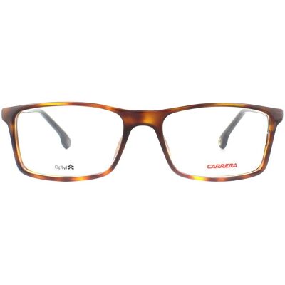 Carrera Brilframes 175 086 Donker Havana en Zwart voor Mannen One Size Carrera Brilframes 175 086 Donker Havana en Zwart voor Mannen One Size