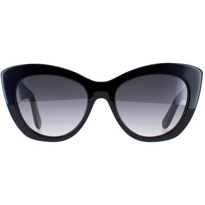 Salvatore Ferragamo SF1022S 001 zwart grijs gradiënt zonnebril One Size Salvatore Ferragamo SF1022S 001 zwart grijs gradiënt zonnebril One Size